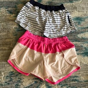 2 pairs of lululemon shorts